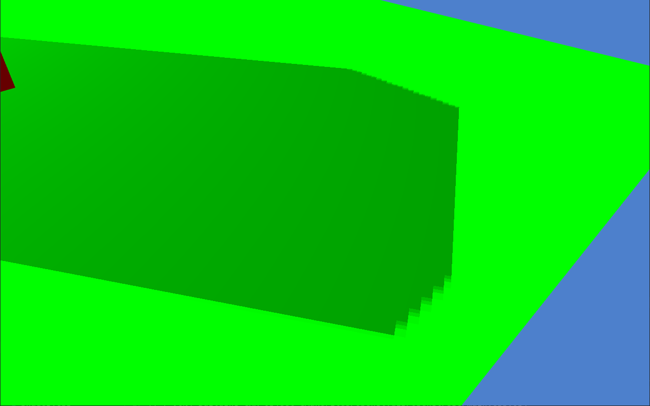 A closer look at the edge of the shadow with PCF.